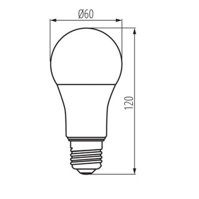 Żarówka LED 11W E27 biała zimna 36681 KANLUX (36681)
